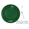 Alpine Industries 38 gal Round Outdoor Can, Green, Galvanized Steel, 27 in ALP479-38-1-GRN - alternate 8